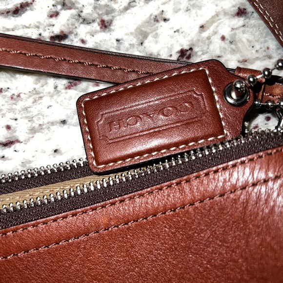 Brown Leather Coach Hobo Bag - Picture 4 of 14